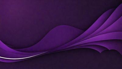 The primary subject of the image is a purple wave, which is the main focus of the scene. The wave is depicted in a digital art style, giving it a unique and modern appearance. The setting is a dark background, which contrasts with the purple wave, creating a striking visual effect. The overall atmosphere of the image is one of creativity and artistic expression.