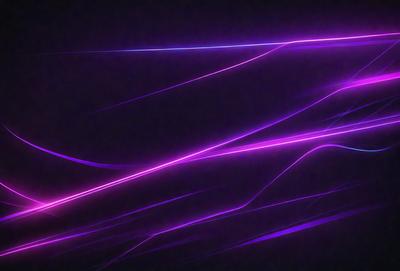 The primary subject of the image is a purple light streak or purple lightning, which is the main focus of the image. The setting is a dark background, which contrasts with the purple light streak. The visual style appears to be a digital art or illustration, as the purple light streak is depicted in a creative and artistic manner. The colors and mood of the image are predominantly purple, creating a sense of mystery and intrigue.