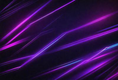 The primary subject of the image is a purple and pink light pattern, which appears to be a digital art or illustration. The setting is a dark background, which contrasts with the vibrant colors of the light pattern. The visual style suggests that the image is a creative and artistic representation of light, rather than a photo or a real-life scene. The dominant colors of the image are purple and pink, which evoke a sense of calmness and relaxation.