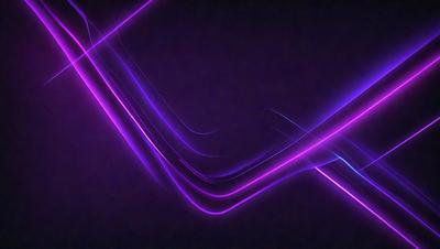 The primary subject of the image is a purple and blue light pattern, which appears to be a digital art or illustration. The setting is a dark background, and the visual style suggests a modern and artistic approach. The colors and mood of the image are predominantly purple and blue, creating a sense of depth and sophistication.