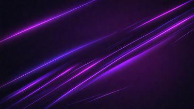 The primary subject of the image is a purple background with a series of purple and pink lines. The setting is a dark room, and the visual style appears to be a digital art or illustration. The dominant colors and overall atmosphere are a mix of purple and pink, creating a visually striking and somewhat moody scene.