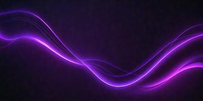 The primary subject of the image is a purple light, which appears to be a neon light or a purple laser. The light is emanating from a source and is captured in a close-up shot. The setting is a dark background, which contrasts with the purple light, creating a striking visual effect. The visual style of the image is a combination of a photo and a digital art or illustration, as the purple light appears to be a digital creation. The colors and mood of the image are pre