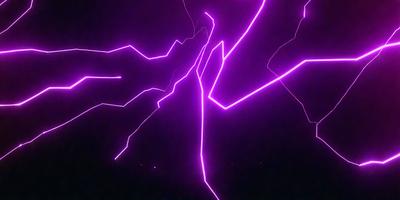 The primary subject of the image is a purple lightning bolt, which is the main object, scene, or focus of the image. The setting is a dark, purple sky, which serves as the backdrop for the lightning bolt. The visual style of the image is a digital art or illustration, as it is a purple lightning bolt with a dark, purple sky. The colors and mood of the image are predominantly purple, creating a dramatic and intense atmosphere.