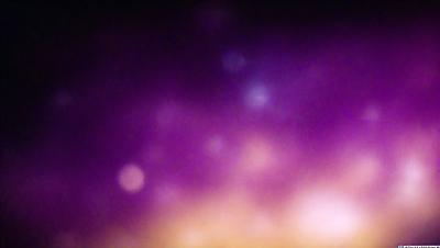 The primary subject of the image is a purple background with a pattern of bright lights. The setting appears to be a space or a celestial environment. The visual style is a combination of a photo and digital art, creating a unique and captivating atmosphere. The dominant colors are purple and bright lights, which contribute to a serene and calming mood.
