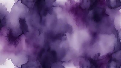 The primary subject of the image is a purple and white cloudy sky. The setting is a cloudy sky, and the visual style is a digital art or illustration. The dominant colors are purple and white, creating a calm and serene atmosphere.