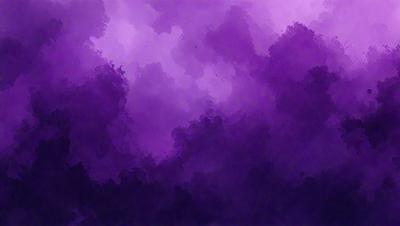 The primary subject of the image is a purple cloudy sky. The setting is a purple background, which creates a unique and artistic visual style. The colors and mood of the image are predominantly purple, giving it a dreamy and surreal appearance.