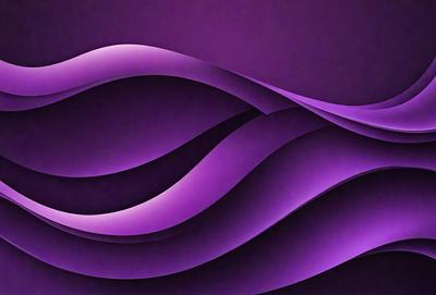 The primary subject of the image is a purple wave, which is the main object, scene, or focus of the image. The setting or background is a purple surface, which adds to the overall atmosphere of the image. The visual style of the image is a digital art or illustration, as it is a purple wave with a patterned texture. The colors and mood of the image are predominantly purple, creating a calm and serene atmosphere.