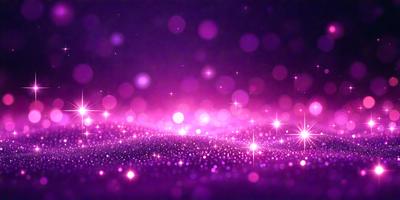 The primary subject of the image is a purple background with a pattern of bright, shining stars. The setting appears to be a night sky, with the stars creating a visually striking and luminous atmosphere. The visual style of the image is a combination of digital art and illustration, as the stars are depicted in a way that resembles a painting or drawing. The colors and mood of the image are predominantly purple, with the bright stars adding a sense of warmth and energy to the scene.
