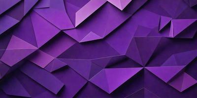 The primary subject of the image is a purple geometric pattern. The setting is a purple wall, and the visual style appears to be a digital art or illustration. The dominant colors in the image are purple and various shades of purple, creating a calm and soothing atmosphere.
