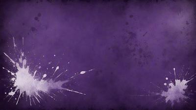 The primary subject of the image is a purple wall with white splatters on it. The setting is a room with a purple background. The visual style is a combination of a photo and digital art, creating a unique and artistic appearance. The dominant colors are purple and white, giving the image a calm and soothing atmosphere.