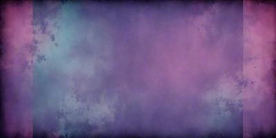 The primary subject of the image is a purple background with a blue-purple gradient. The setting is a large, open space with a colorful, textured background. The visual style is a combination of digital art and illustration, creating a unique and vibrant atmosphere. The colors and mood of the image are predominantly purple and blue, with a touch of green, giving it a calming and serene feel.
