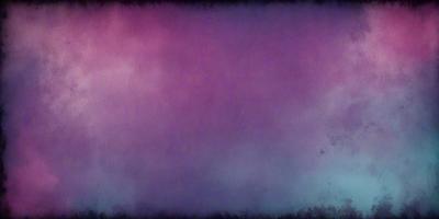 The primary subject of the image is a purple background. The setting is a cloudy sky, and the visual style appears to be a digital art or illustration. The dominant colors are purple and blue, creating a calm and serene atmosphere.