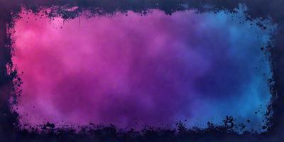 The primary subject of the image is a purple and blue background, which appears to be a painting or a digital artwork. The setting is a cloudy sky, and the visual style is a combination of digital art and painting. The colors and mood of the image are predominantly purple and blue, creating a calm and serene atmosphere.