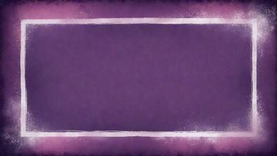 Purple background with a white frame.