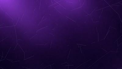 The image features a purple background with a pattern of white lines. The primary subject is a close-up of the purple background, showcasing the intricate pattern of the white lines. The setting appears to be a dark room, and the visual style is a close-up of the purple background. The colors and mood of the image are predominantly purple, with the white lines adding a contrasting element to the overall atmosphere.
