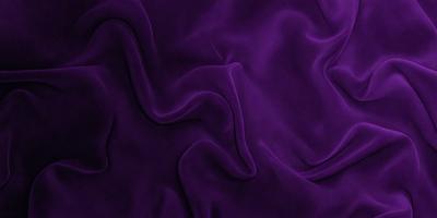 The primary subject of the image is a purple fabric, which appears to be a piece of clothing or a curtain. The setting is a room with a purple background, which adds to the overall mood of the scene. The visual style of the image is a close-up of the purple fabric, showcasing its texture and details. The colors and mood of the image are predominantly purple, creating a calm and serene atmosphere.