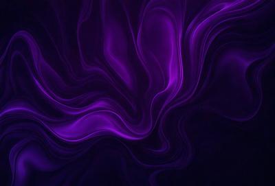 Purple swirls on a purple background.