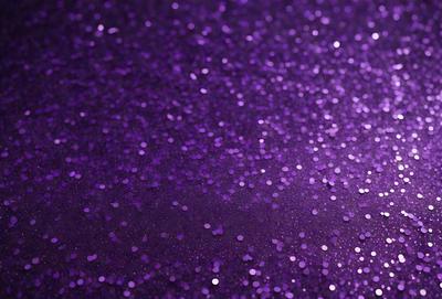 Purple glittery background with purple glittery dots.