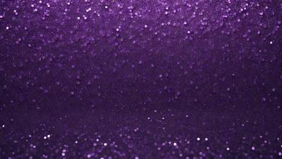 Purple glittery background with purple glittery stars.