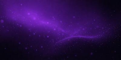 The primary subject of the image is a purple background with a pattern of white stars. The setting appears to be a dark, starry night, with the purple background providing a contrasting backdrop. The visual style of the image is a combination of a photo and digital art, creating a unique and captivating atmosphere. The dominant colors are purple and white, with the purple background creating a sense of depth and the white stars adding a touch of brightness to the scene.