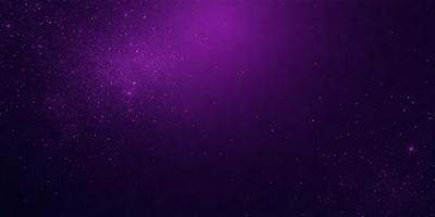 The primary subject of the image is a purple background with a few stars scattered throughout the scene. The setting appears to be a dark, starry sky, and the visual style is a combination of a photo and digital art. The colors and mood of the image are predominantly purple, creating a serene and peaceful atmosphere.