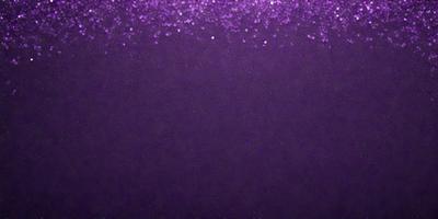 Purple background with purple glittery stars.