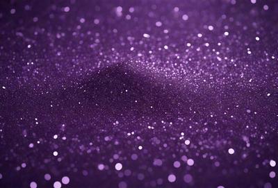 The primary subject of the image is a purple background with a pattern of white stars. The setting appears to be a night sky, with the stars creating a celestial atmosphere. The visual style is a combination of a photo and digital art, as the purple background and white stars are digitally created, while the overall composition is reminiscent of a photograph. The colors and mood of the image are predominantly purple and serene, with the white stars adding a touch of brightness and contrast.