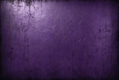 Purple wall with scratches and marks.