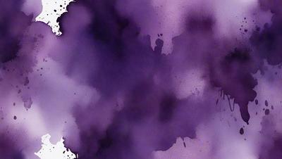 The primary subject of the image is a purple splash or blur, which appears to be a painting or a digital artwork. The setting is a white background, which provides a clean and uncluttered environment for the artwork. The visual style is a mix of painting and digital art, creating a unique and artistic appearance. The colors and mood of the image are predominantly purple, which gives it a calming and serene atmosphere.