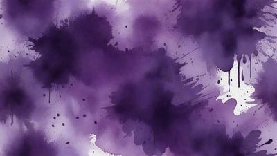 Purple, blue, and black are the dominant colors in the image. The primary subject is a purple and blue splash, which is the main focus of the image. The setting is a purple and blue background, creating a visually striking scene. The visual style is a combination of a photo and digital art, giving the image a unique and artistic appearance. The colors and mood convey a sense of creativity and artistic expression.