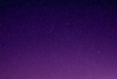 The primary subject of the image is the night sky, which is filled with stars. The setting is a dark, purple background, creating a serene and peaceful atmosphere. The visual style is a photo of the night sky, capturing the beauty of the stars and the vastness of the universe. The colors and mood convey a sense of wonder and tranquility, as the viewer gazes upon the expansive night sky filled with twinkling stars.