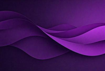 Purple, Wave, Artistic, Abstract