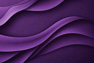 The primary subject of the image is a purple, flowing, and swirling pattern. The setting is a purple background, which adds to the overall visual style. The image is a digital art or illustration, showcasing the artist's creativity and skill in designing the purple pattern. The colors and mood of the image are predominantly purple, creating a sense of calmness and tranquility.
