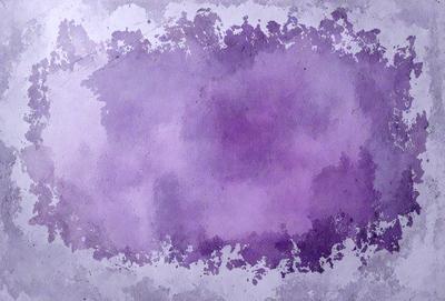 The primary subject of the image is a purple background with a few white spots. The setting is a purple and white painting, which gives the scene a unique and artistic visual style. The colors and mood of the image are predominantly purple and white, creating a calm and serene atmosphere.