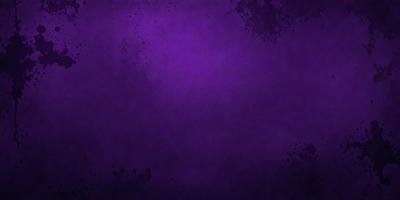 Purple wall with purple paint.