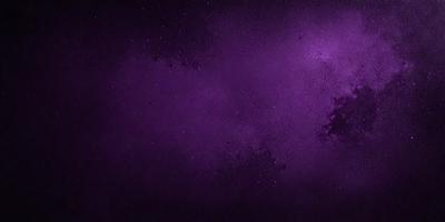 The image is a purple and black space scene, featuring a purple background with a few black stars scattered throughout. The primary subject is the night sky, which appears to be a digital art or illustration. The visual style gives the impression of a futuristic or fantastical setting, with the purple hue creating a unique and captivating atmosphere.