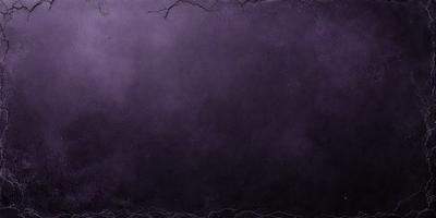 Purple background with a black and white texture.