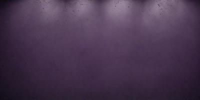 Purple wall with black spots.