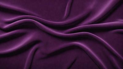 The primary subject of the image is a purple fabric, which is the main object, scene, or focus of the image. The setting or background is a purple sheet, and the visual style is a photo. The colors and mood of the image are predominantly purple, creating a calm and soothing atmosphere.