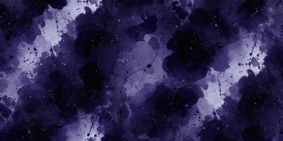 The primary subject of the image is a blue and purple background with a few black spots. The setting appears to be a space or a celestial environment. The visual style is a combination of digital art and illustration, creating a unique and artistic atmosphere. The dominant colors are blue, purple, and black, with the black spots adding contrast and depth to the scene.