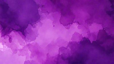 Purple clouds in a purple sky.