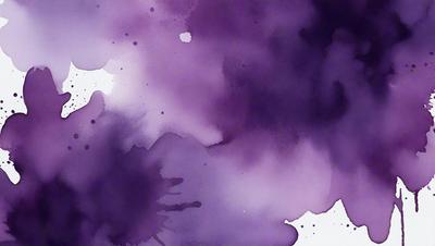 The primary subject of the image is a purple cloud, which is the main object, scene, or focus of the image. The setting or background is a white surface, and the visual style appears to be a digital art or illustration. The dominant colors in the image are purple and white, creating a moody and atmospheric mood.