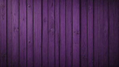 Purple wall with wooden planks.