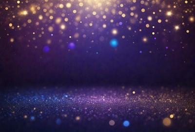 The primary subject of the image is a purple background with a blue hue. The setting is a dark room with a purple and blue color scheme. The visual style is a digital art or illustration, creating a unique and artistic atmosphere. The colors and mood of the image are predominantly purple and blue, giving it a calm and serene feel.