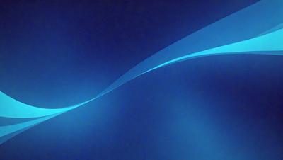 The primary subject of the image is a blue background with a curved, swirling design. The setting appears to be a digital art or illustration, as the design is not a photo or a real-life object. The visual style is modern and captivating, with the blue color and swirling pattern creating a sense of movement and depth. The overall atmosphere is calm and visually appealing.