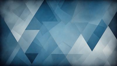 The primary subject of the image is a blue background with a geometric pattern. The setting is a blue wall, and the visual style is a digital art or illustration. The dominant colors are blue and white, creating a calm and soothing atmosphere.