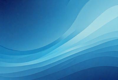 The primary subject of the image is a blue and white wave pattern. The setting is a blue background, which creates a visually appealing contrast with the wave pattern. The visual style is a combination of digital art and illustration, giving the image a modern and artistic appearance. The dominant colors are blue and white, creating a calming and serene atmosphere.