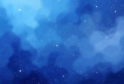 The primary subject of the image is the night sky, which is filled with stars. The setting is a dark, cloudy night, with the stars shining brightly against the backdrop of the night sky. The visual style of the image is a digital art or illustration, as it captures the beauty of the night sky with a sense of depth and detail. The colors and mood of the image are predominantly dark and moody, with the stars providing a sense of wonder and tranquility.