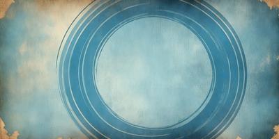 The primary subject of the image is a blue circle, which is the main object, scene, or focus of the image. The setting or background is a blue and white surface, which adds to the overall atmosphere of the image. The visual style of the image is a combination of photo and digital art, creating a unique and eye-catching design. The colors and mood of the image are predominantly blue and white, giving it a calm and serene appearance.