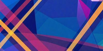 The primary subject of the image is a blue and purple geometric pattern. The setting is a blue background, and the visual style appears to be a digital art or illustration. The dominant colors are blue and purple, creating a calm and soothing atmosphere.
